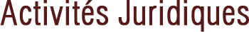Activits Juridiques - avocat rodez